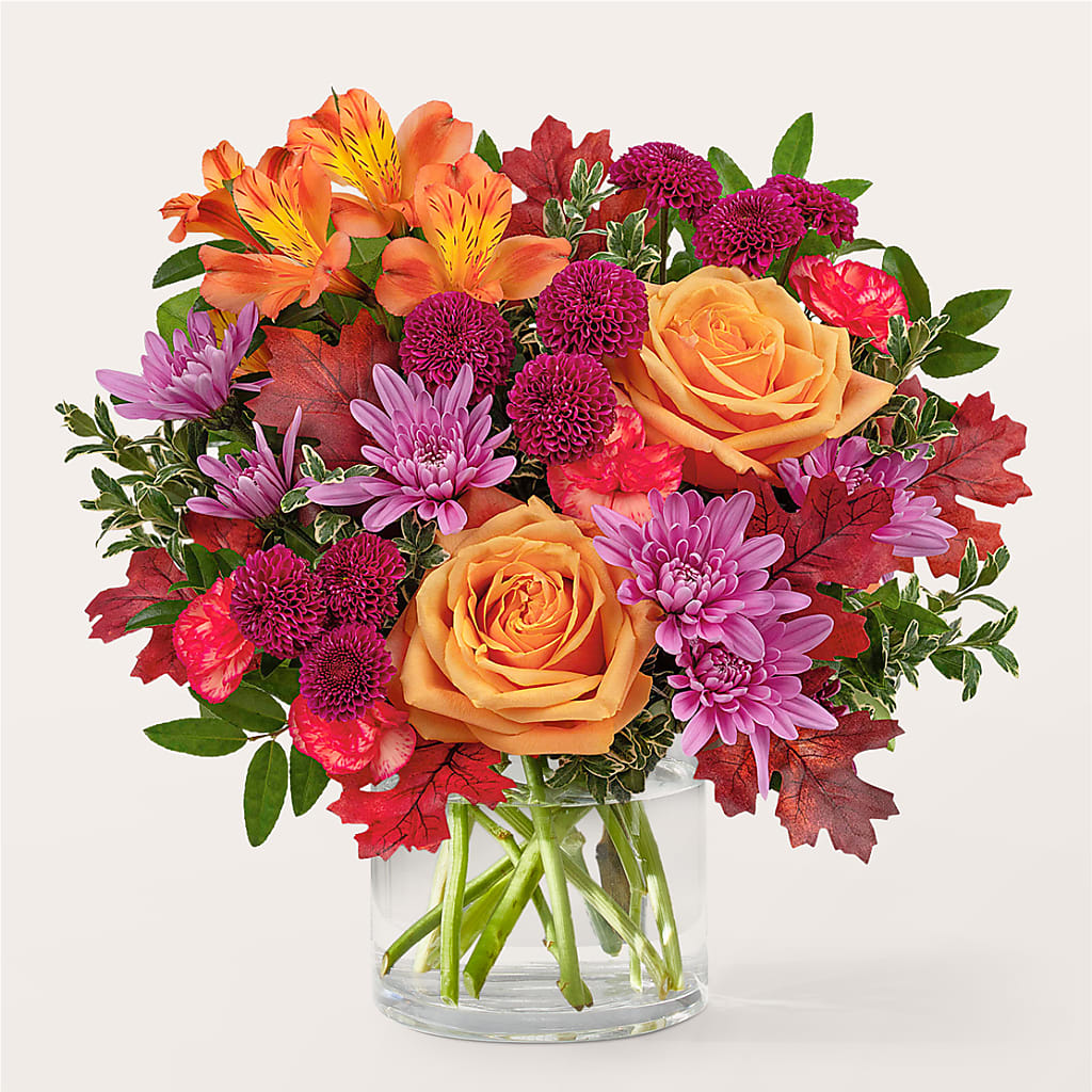 Terracotta Treasures Bouquet – Blooming Branches, Guttenberg IA
