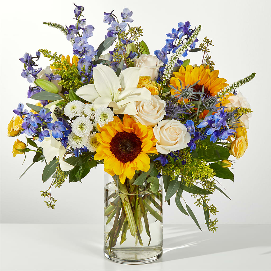 Wonderfully Sunny Bouquet – Blooming Branches, Guttenberg IA