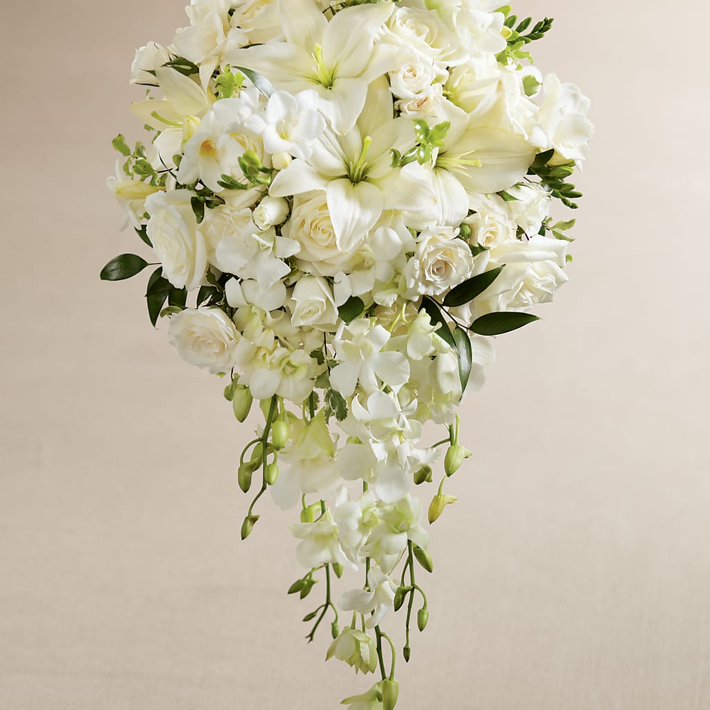 White Wonders Bouquet – Blooming Branches, Guttenberg IA