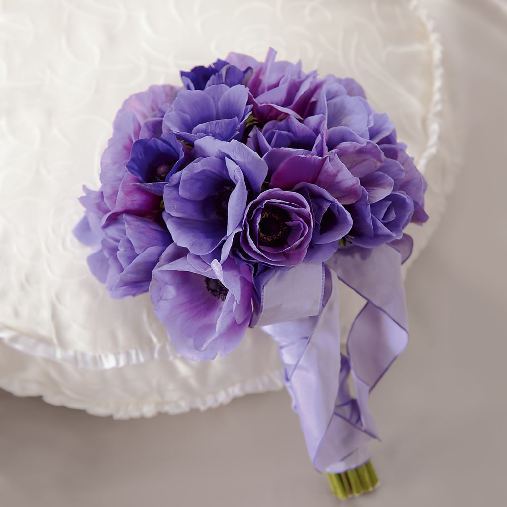 Purple Passion Bouquet – Blooming Branches, Guttenberg IA