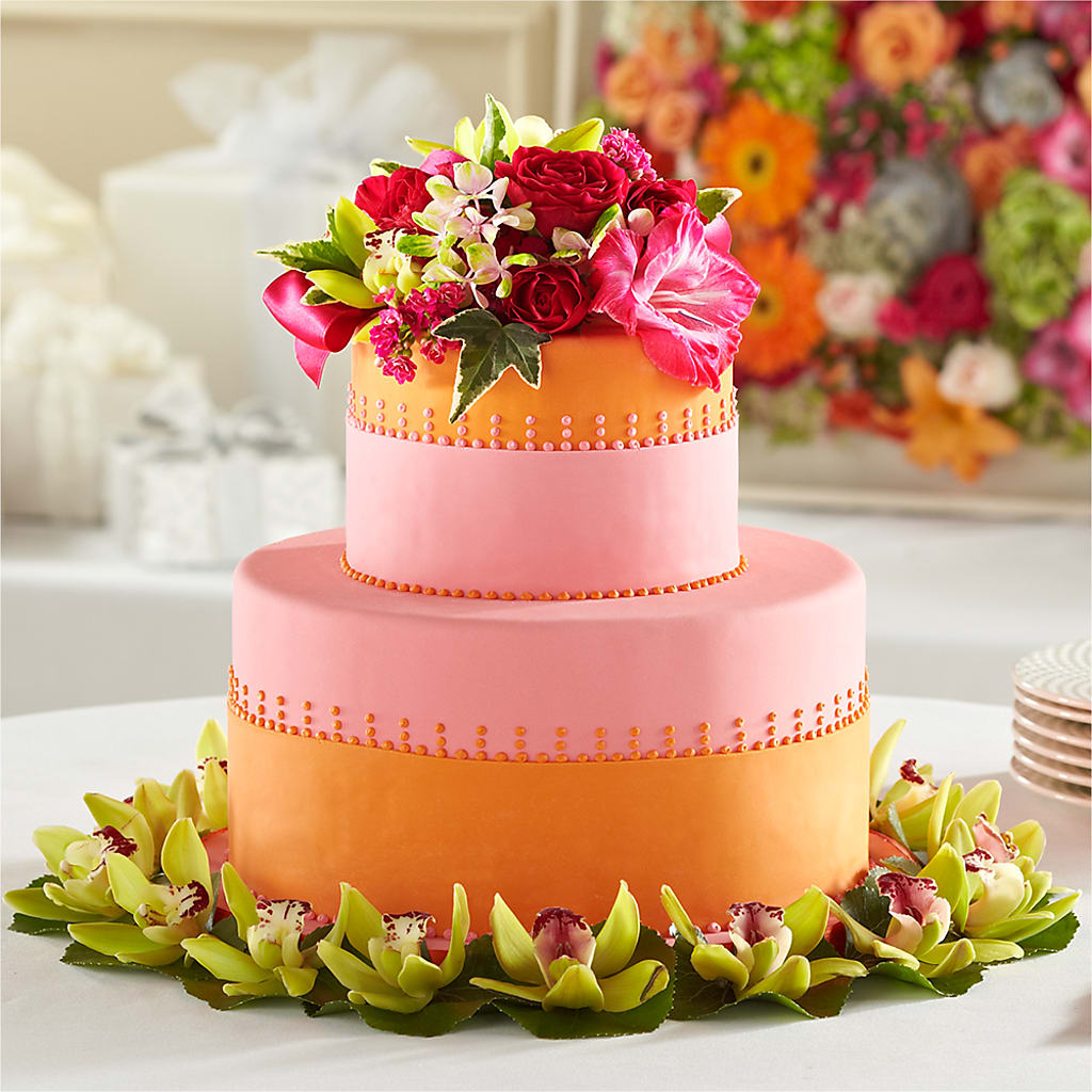 Sweet Citrus Cake Decor – Blooming Branches, Guttenberg IA