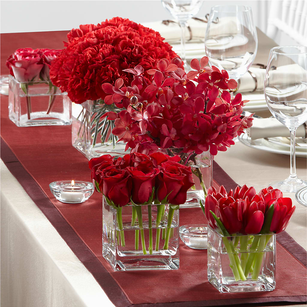 Modern Grace Centerpiece – Blooming Branches, Guttenberg IA