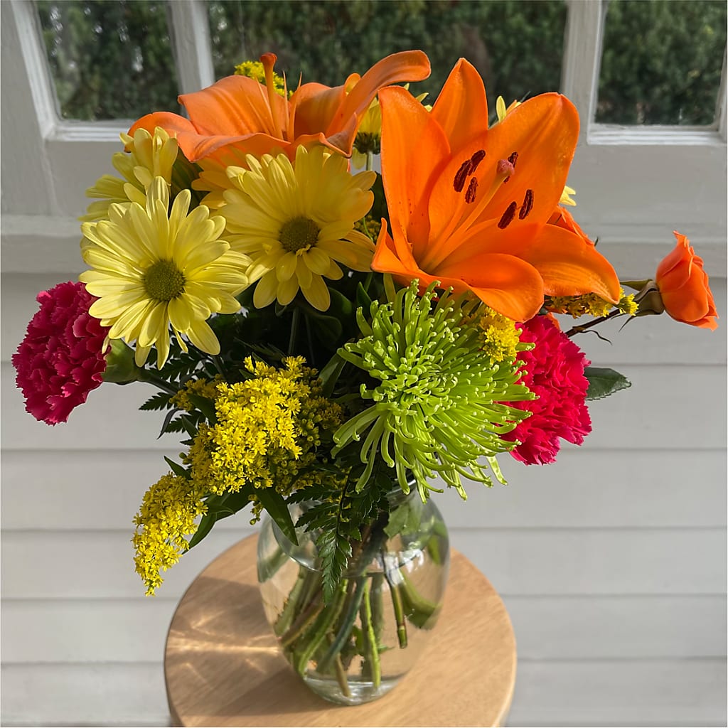 Bold & Bright – A Florist Original –  Blooming Branches, Guttenberg IA