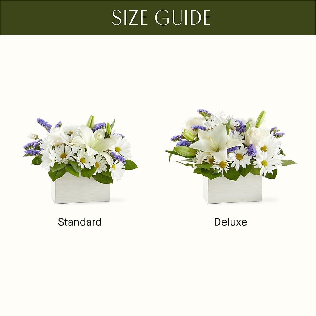 Beyond Blue Box Bouquet –  Blooming Branches, Guttenberg IA