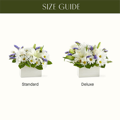 Beyond Blue Box Bouquet –  Blooming Branches, Guttenberg IA