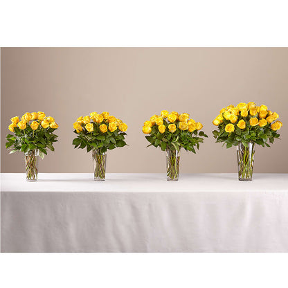 Long Stem Yellow Rose Bouquet –  Blooming Branches, Guttenberg IA