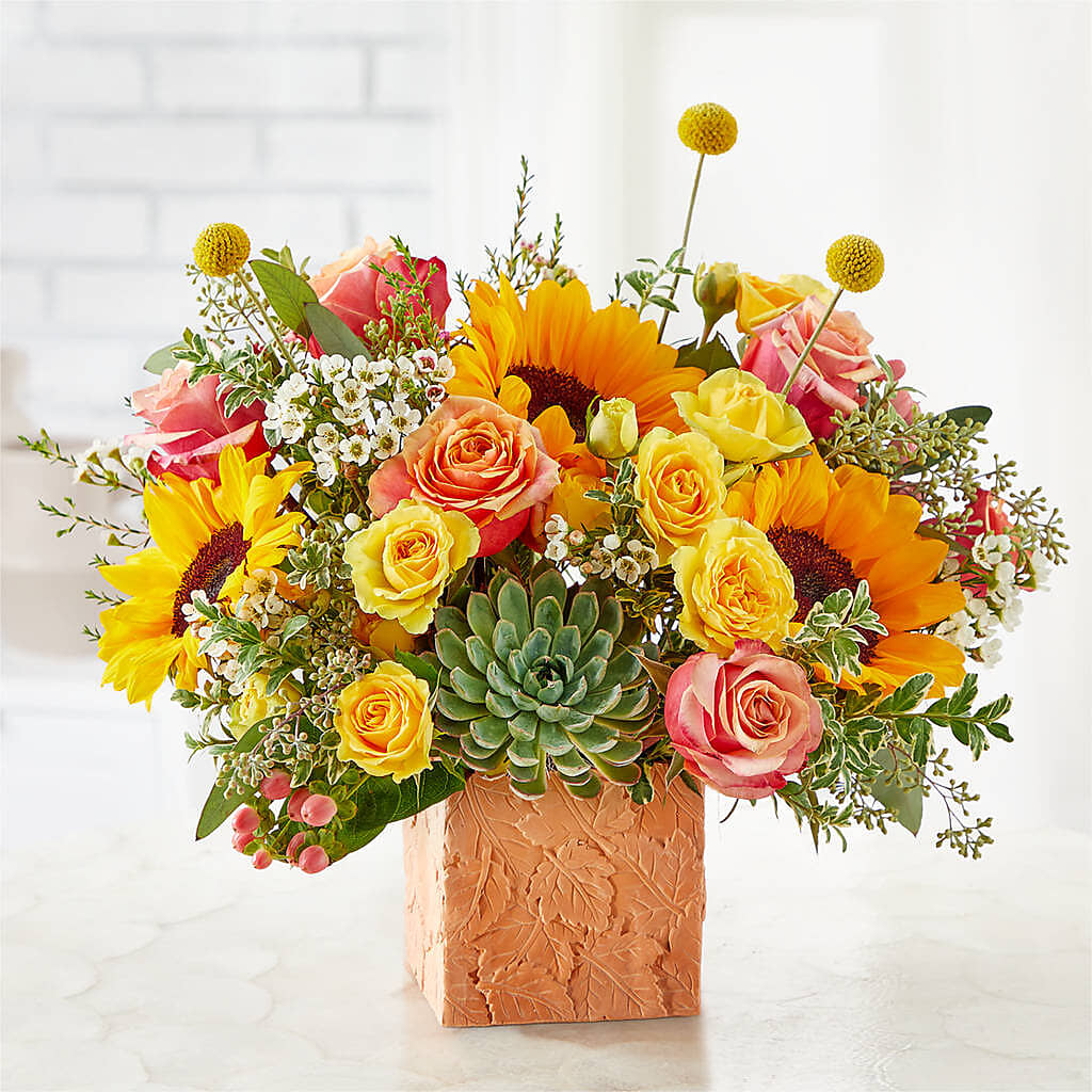 Sunflower Season Bouquet –  Blooming Branches, Guttenberg IA