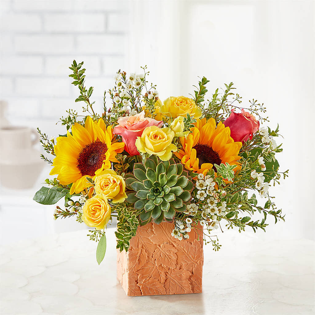 Sunflower Season Bouquet –  Blooming Branches, Guttenberg IA