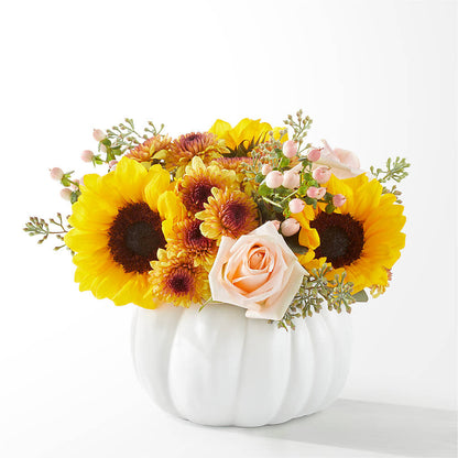 Pumpkin to Talk About Bouquet –  Blooming Branches, Guttenberg IA