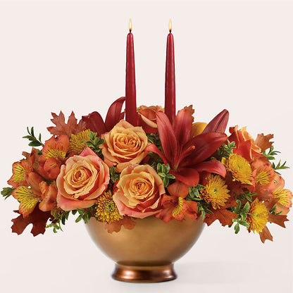 Harvest Table Centerpiece –  Blooming Branches, Guttenberg IA