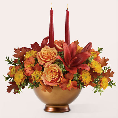 Harvest Table Centerpiece –  Blooming Branches, Guttenberg IA