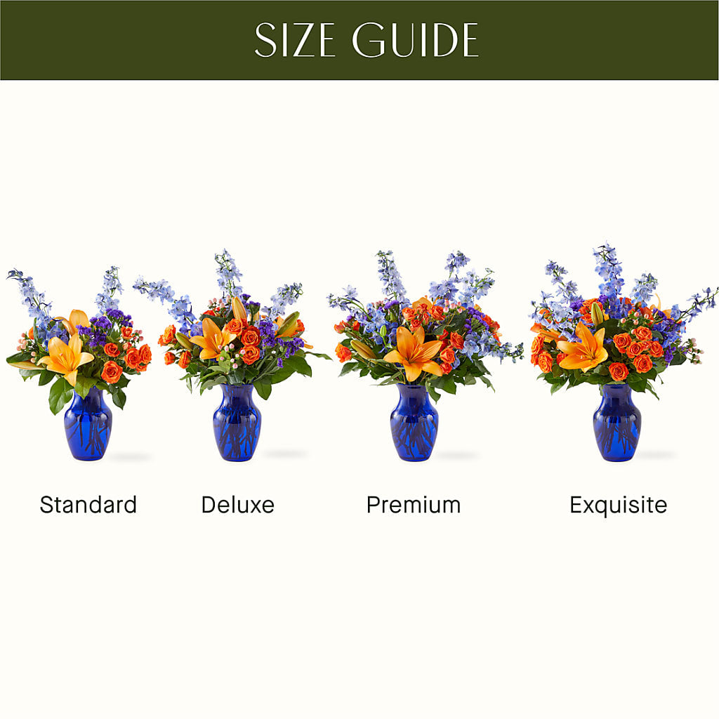 Radiant Citrus Bouquet –  Blooming Branches, Guttenberg IA