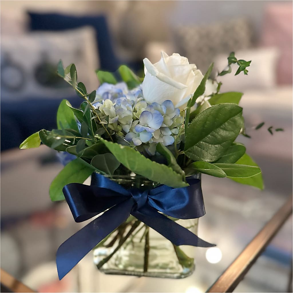 Sky Blue Delight Bouquet –  Blooming Branches, Guttenberg IA