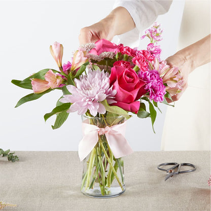 Pink Ribbon - A Florist Original –  Blooming Branches, Guttenberg IA