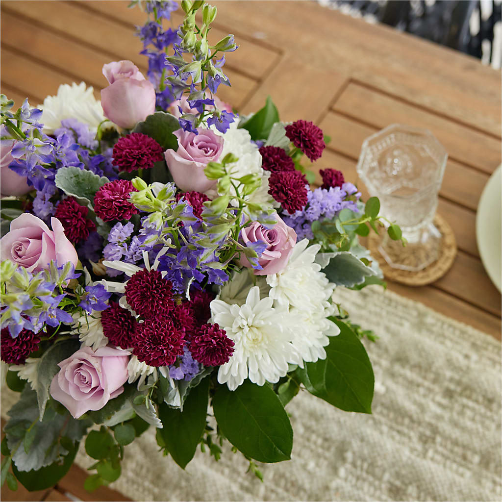 Violet Frost Bouquet –  Blooming Branches, Guttenberg IA