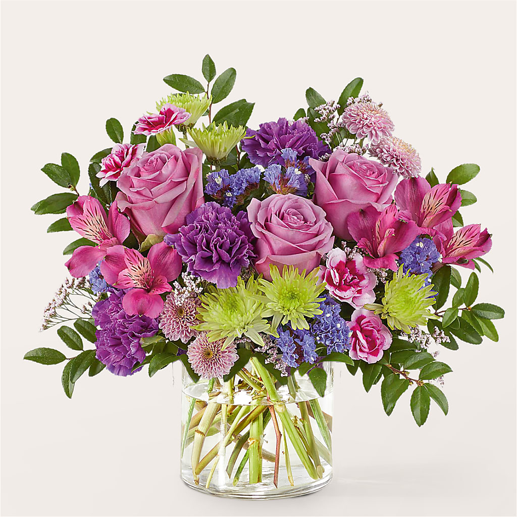 Glass Half Full Bouquet –  Blooming Branches, Guttenberg IA