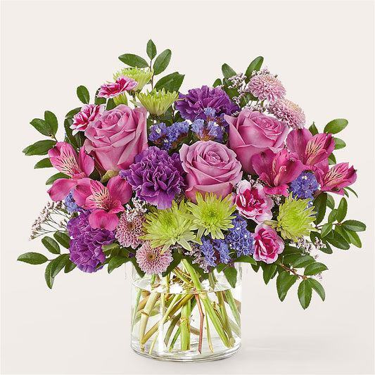 Glass Half Full Bouquet –  Blooming Branches, Guttenberg IA