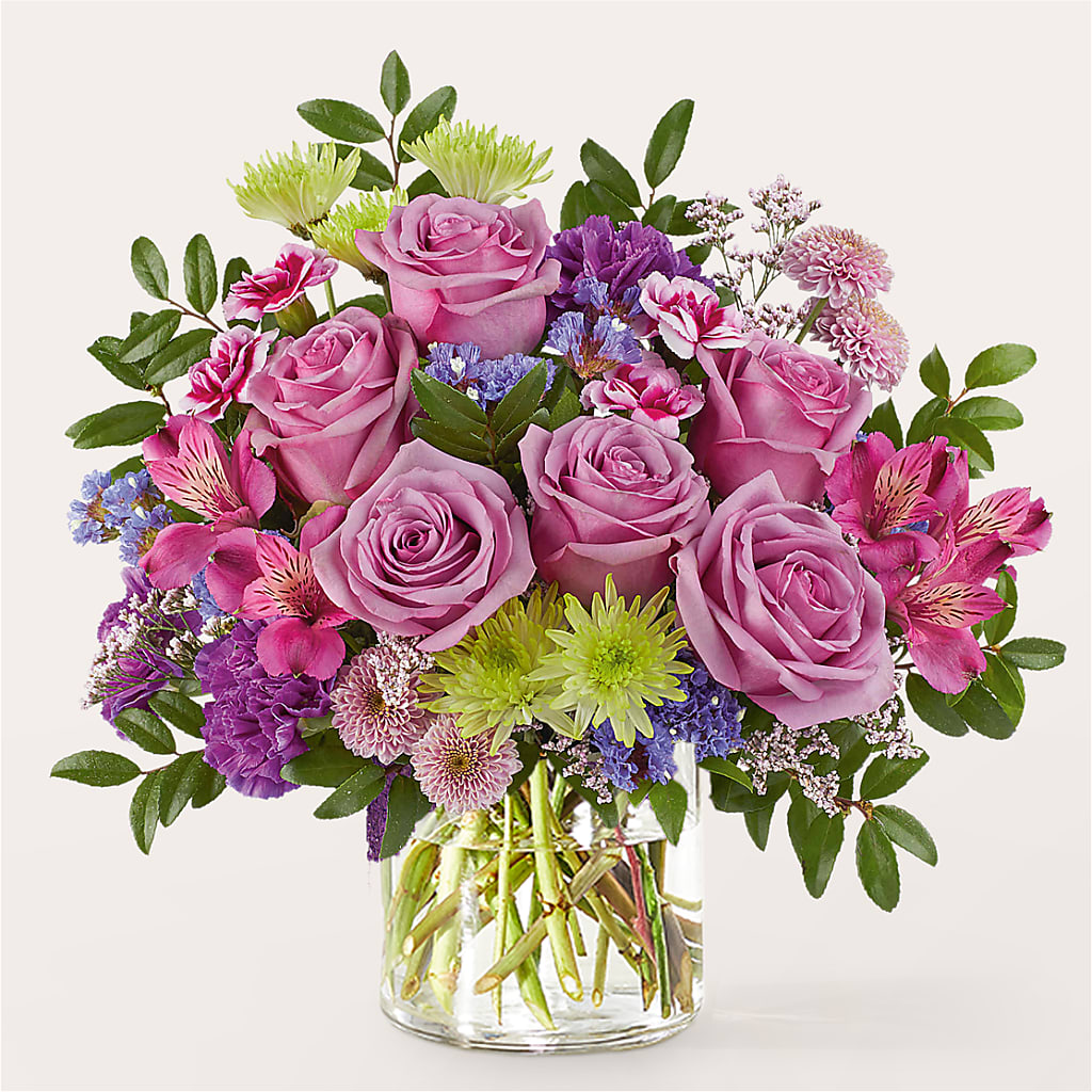 Glass Half Full Bouquet –  Blooming Branches, Guttenberg IA