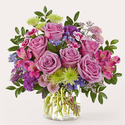 Glass Half Full Bouquet –  Blooming Branches, Guttenberg IA
