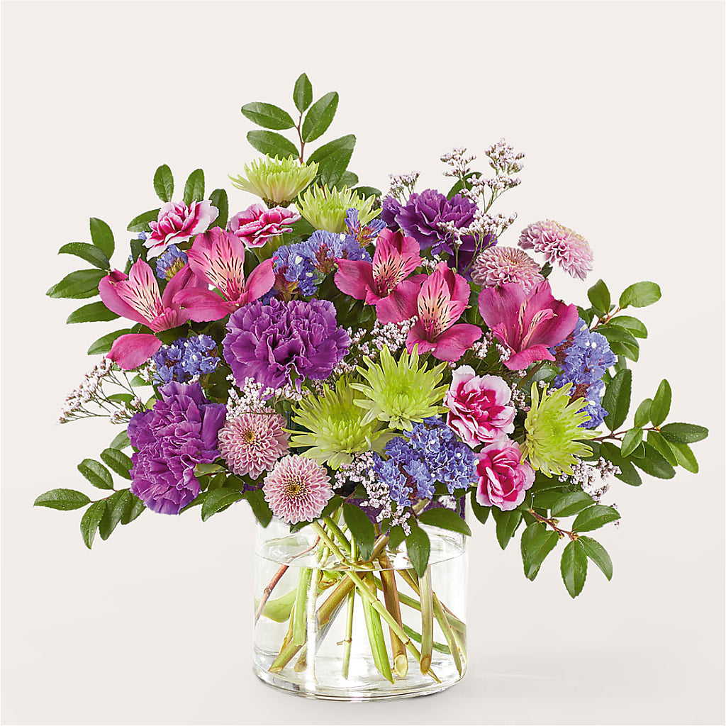 Glass Half Full Bouquet –  Blooming Branches, Guttenberg IA