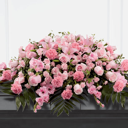 Garden of Comfort Casket Spray (Standard) –  Blooming Branches, Guttenberg IA