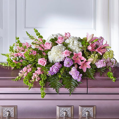 Life's Gratitude Casket Spray –  Blooming Branches, Guttenberg IA