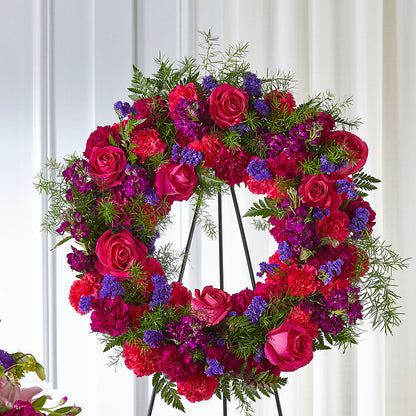 Calming Colors Wreath –  Blooming Branches, Guttenberg IA