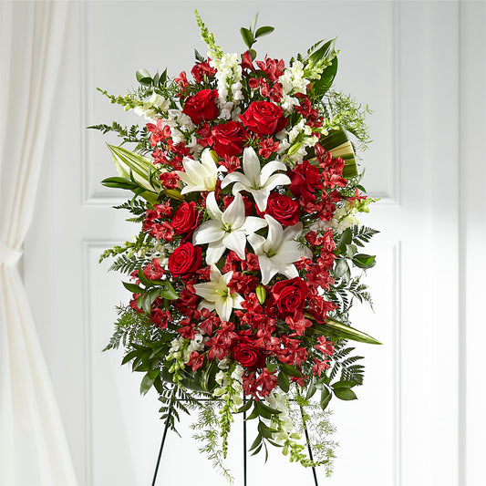 Everlasting Memory Standing Spray –  Blooming Branches, Guttenberg IA
