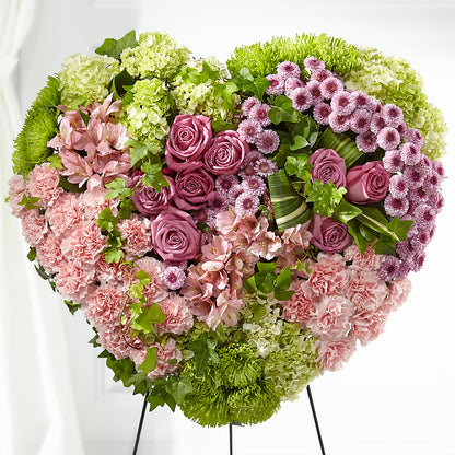 Heartwarming Standing Heart –  Blooming Branches, Guttenberg IA