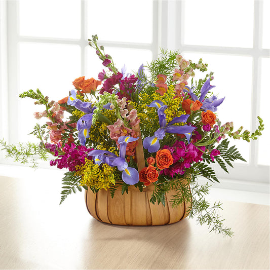 Garden of Life Basket –  Blooming Branches, Guttenberg IA