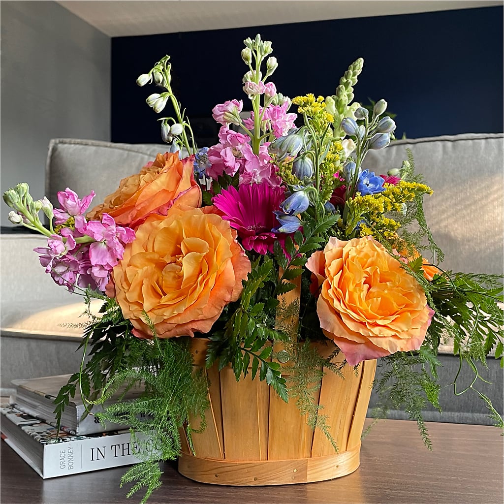 Garden of Life Basket –  Blooming Branches, Guttenberg IA