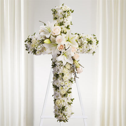 Spiritual Guidance Standing Spray –  Blooming Branches, Guttenberg IA