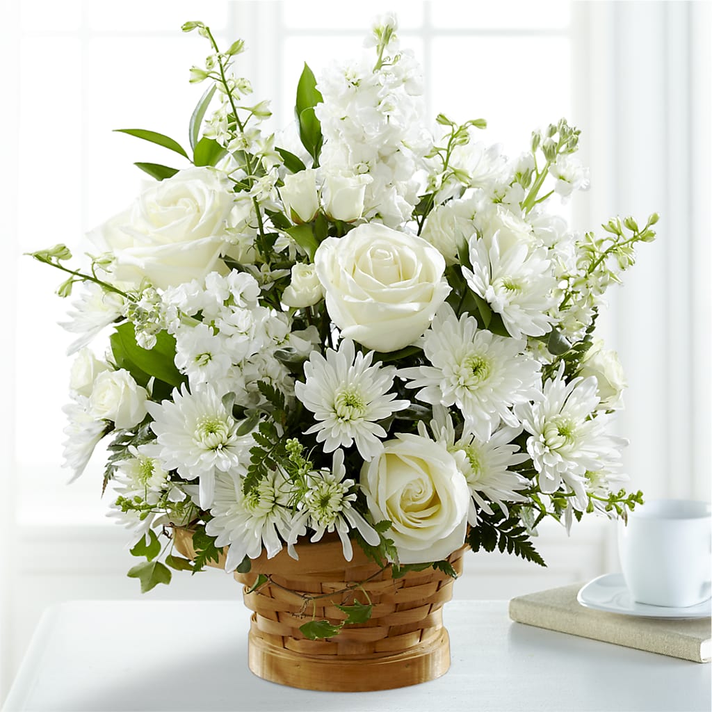 Heartfelt Condolences Arrangement –  Blooming Branches, Guttenberg IA