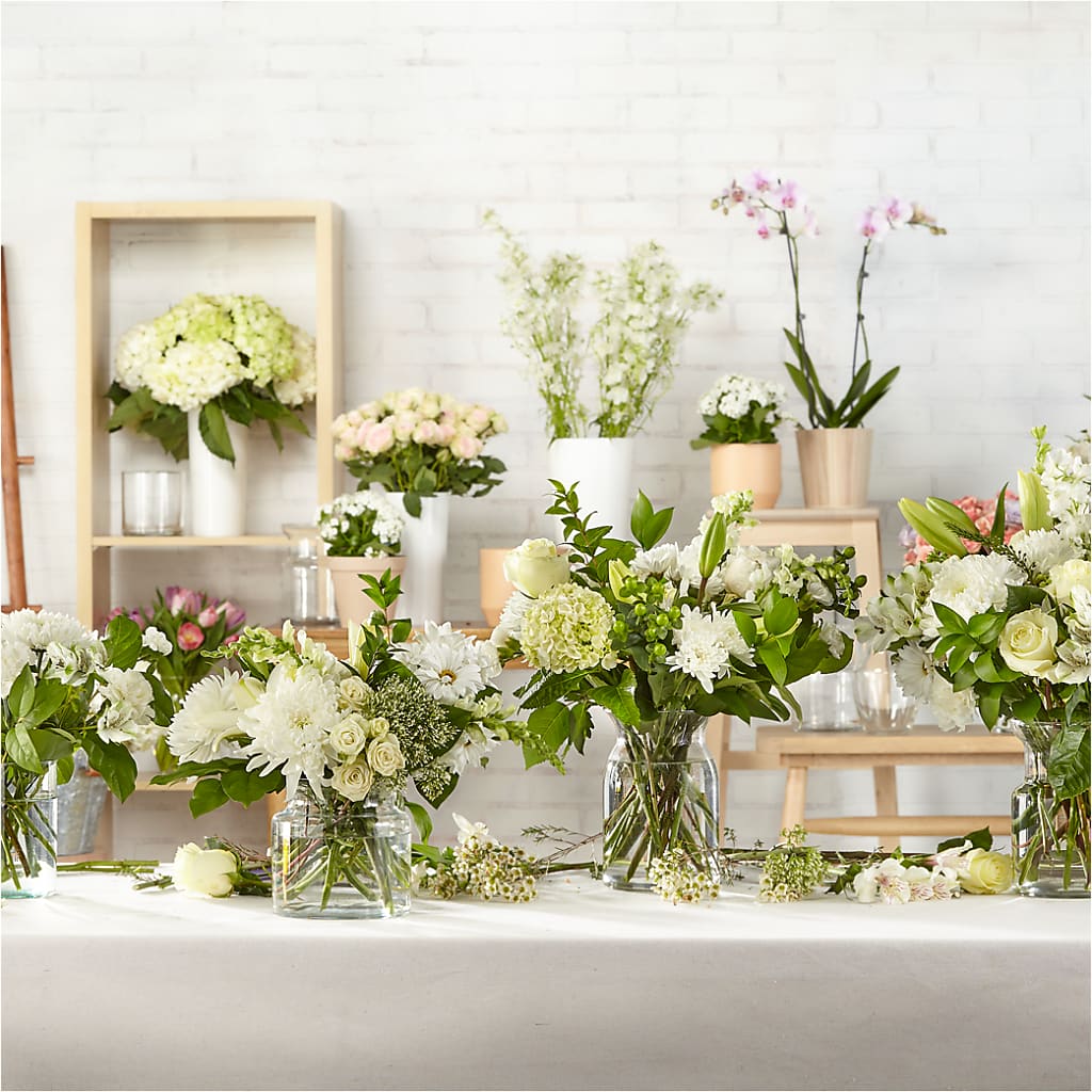 Classic Ivory – A Florist Original –  Blooming Branches, Guttenberg IA