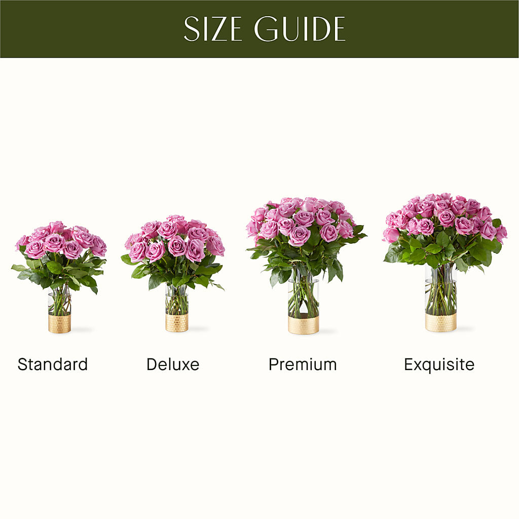 Secret Admirer Lavender Rose Bouquet –  Blooming Branches, Guttenberg IA