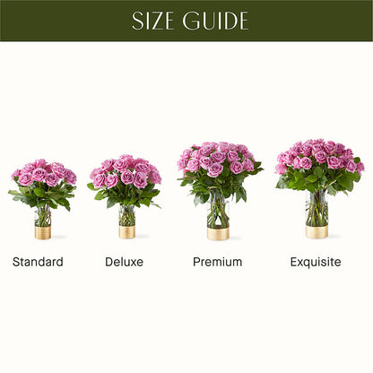 Secret Admirer Lavender Rose Bouquet –  Blooming Branches, Guttenberg IA