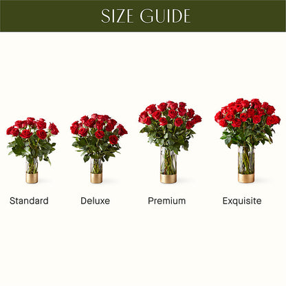 Classic Love Red Rose Bouquet –  Blooming Branches, Guttenberg IA