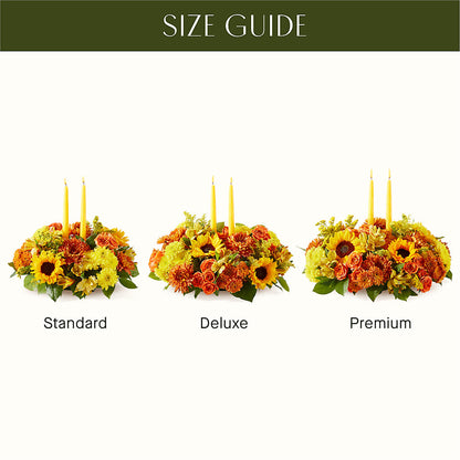 Autumn Harmony Centerpiece –  Blooming Branches, Guttenberg IA
