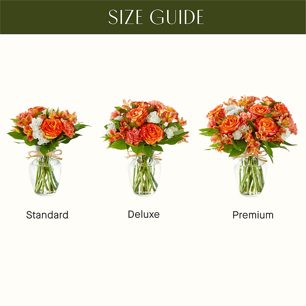 Apricot Glow Bouquet –  Blooming Branches, Guttenberg IA
