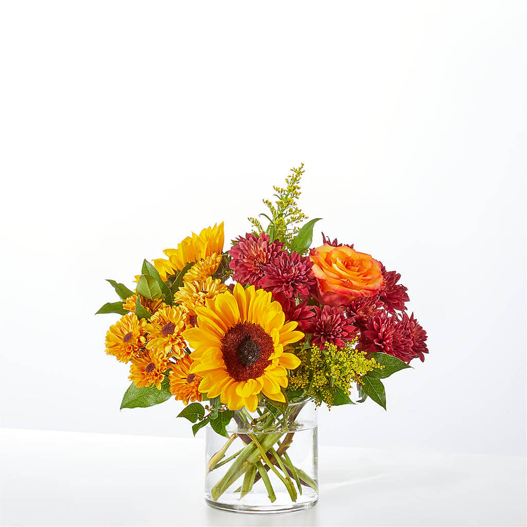Flannel Scarf Bouquet –  Blooming Branches, Guttenberg IA