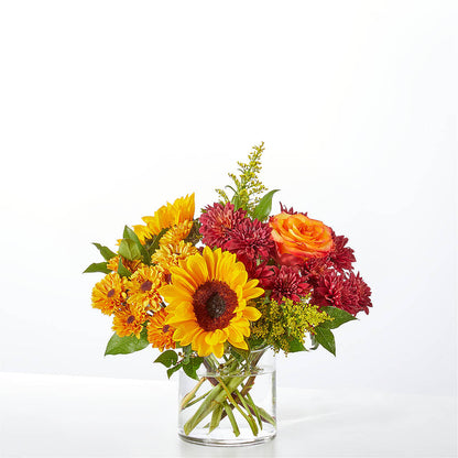 Flannel Scarf Bouquet –  Blooming Branches, Guttenberg IA