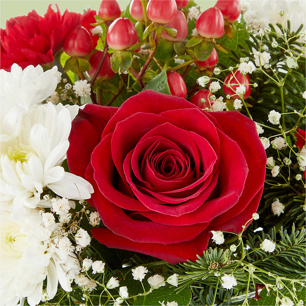 Chance of Flurries Bouquet –  Blooming Branches, Guttenberg IA