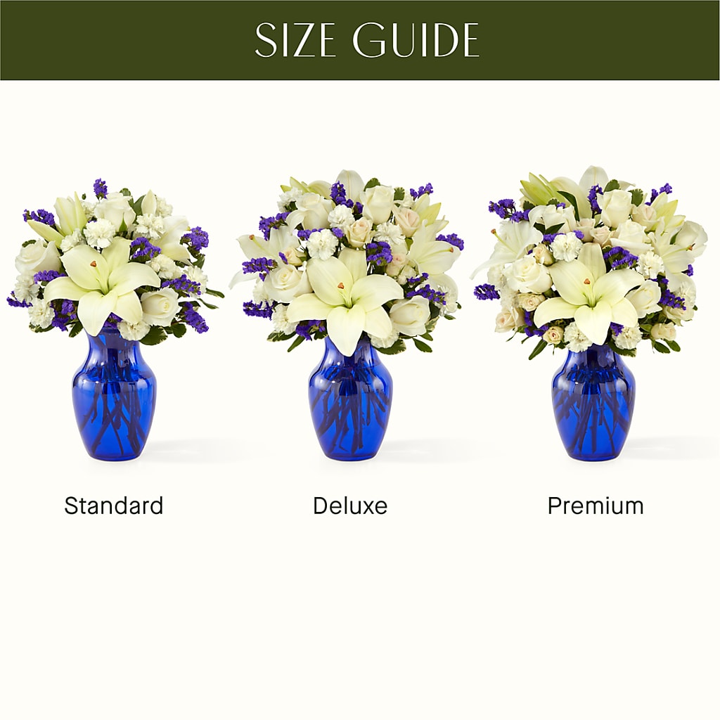Sapphire Rush Bouquet –  Blooming Branches, Guttenberg IA