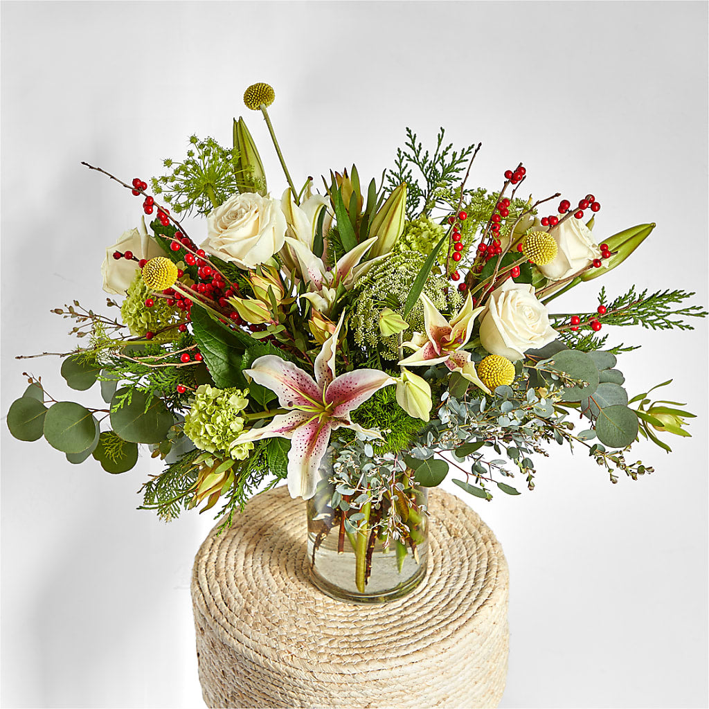 Berry & Bright Bouquet –  Blooming Branches, Guttenberg IA