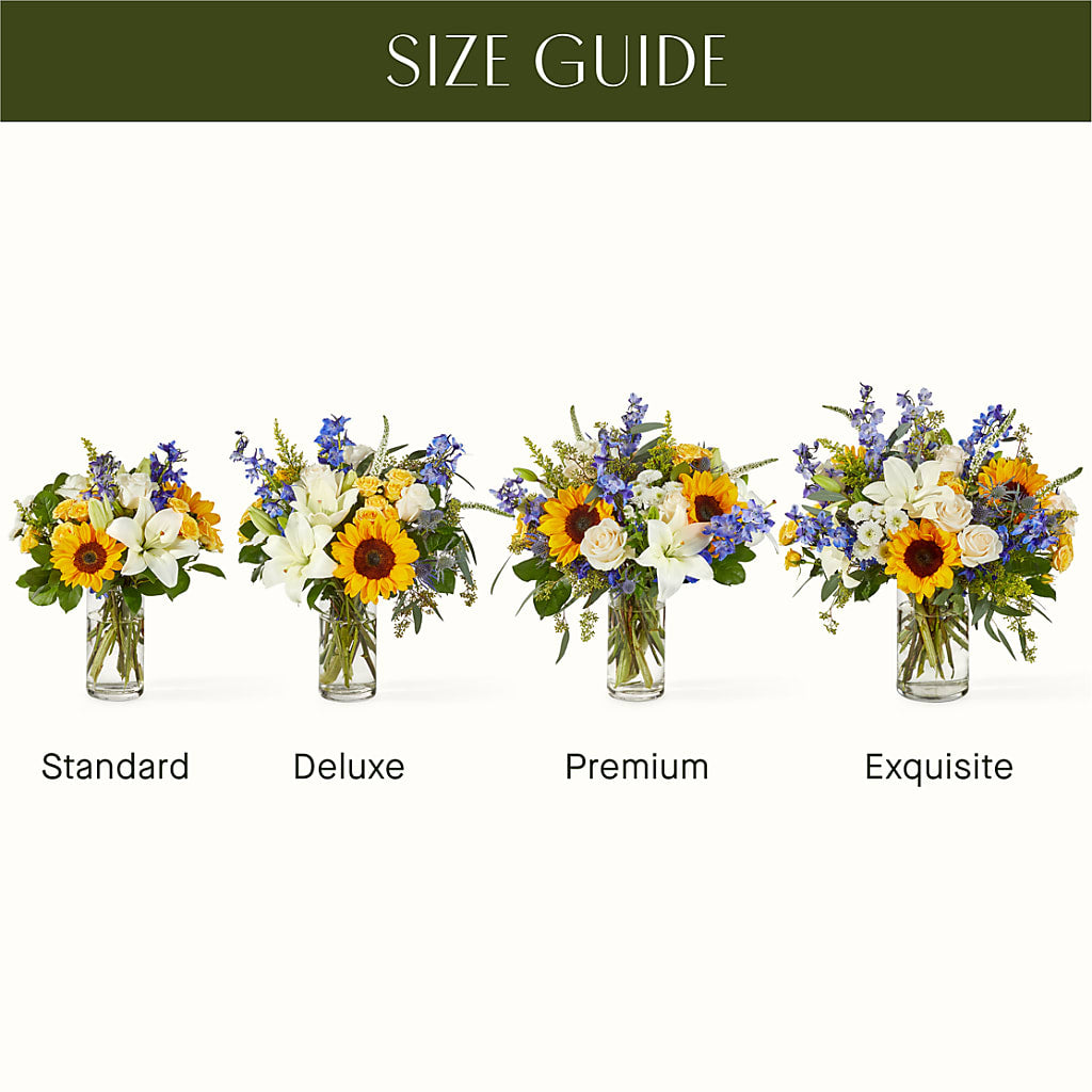 Wonderfully Sunny Bouquet –  Blooming Branches, Guttenberg IA