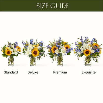 Wonderfully Sunny Bouquet –  Blooming Branches, Guttenberg IA