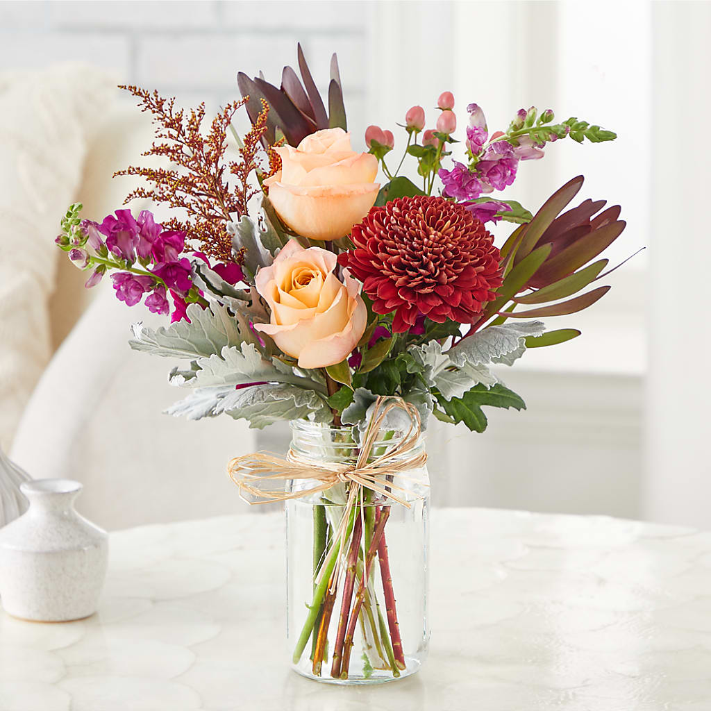 Moody Hues Bouquet –  Blooming Branches, Guttenberg IA