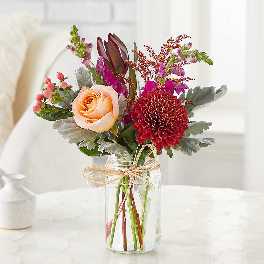 Moody Hues Bouquet –  Blooming Branches, Guttenberg IA
