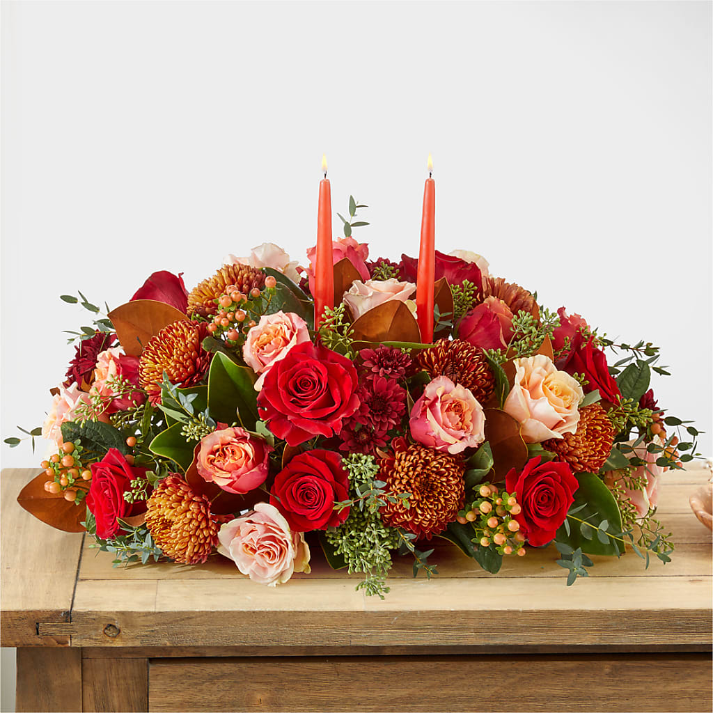 Gather Near Centerpiece –  Blooming Branches, Guttenberg IA