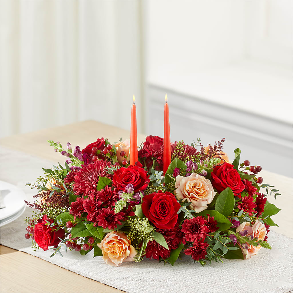 Most Thankful Centerpiece –  Blooming Branches, Guttenberg IA